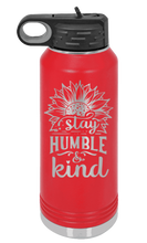 Load image into Gallery viewer, Humble and Kind Laser Engraved Water Bottle (Etched)
