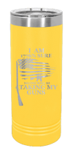 Load image into Gallery viewer, 1776% Sure Not One Is Taking My Guns Laser Engraved Skinny Tumbler (Etched)
