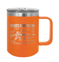Load image into Gallery viewer, Patriots Guide to Guns Laser Engraved Mug (Etched)
