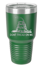 Load image into Gallery viewer, Dont Tread On Me Laser Engraved Tumbler (Etched)
