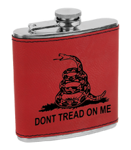 Load image into Gallery viewer, Dont Tread On Me Laser Engraved Flask
