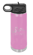 Load image into Gallery viewer, Join Or Die Laser Engraved Water Bottle (Etched)

