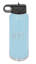 Load image into Gallery viewer, Join Or Die Laser Engraved Water Bottle (Etched)
