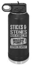 Load image into Gallery viewer, Hollowpoints Laser Engraved Water Bottle (Etched)
