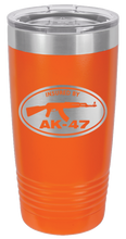 Load image into Gallery viewer, Insured By AK-47 Laser Engraved Tumbler (Etched)
