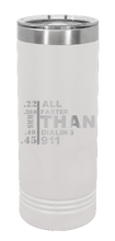 Load image into Gallery viewer, Faster Than 911 Laser Engraved Skinny Tumbler (Etched)
