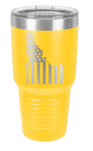 Load image into Gallery viewer, Idaho State American Flag Laser Engraved Tumbler (Etched)
