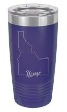 Load image into Gallery viewer, Idaho Home Laser Engraved Tumbler (Etched)
