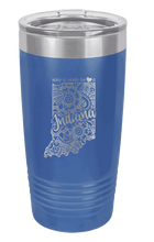 Load image into Gallery viewer, Indiana - Home Is Where the Heart is Laser Engraved Tumbler (Etched)
