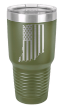 Load image into Gallery viewer, Indiana State American Flag Laser Engraved Tumbler (Etched)
