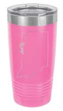 Load image into Gallery viewer, Indiana Home Laser Engraved Tumbler (Etched)
