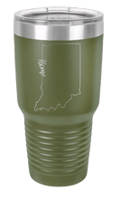 Load image into Gallery viewer, Indiana Home Laser Engraved Tumbler (Etched)

