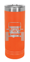 Load image into Gallery viewer, Jeep CJ Laser Engraved Skinny Tumbler (Etched)
