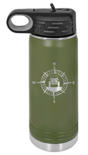 Load image into Gallery viewer, Jeep Compass Laser Engraved Water Bottle (Etched)
