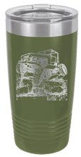 Load image into Gallery viewer, CJ Crawler On Rock Laser Engraved Tumbler (Etched)
