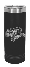 Load image into Gallery viewer, YJ Crawler No Rock Laser Engraved Skinny Tumbler (Etched)
