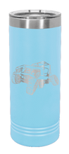 Load image into Gallery viewer, YJ Crawler No Rock Laser Engraved Skinny Tumbler (Etched)
