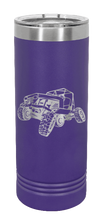 Load image into Gallery viewer, YJ Crawler No Rock Laser Engraved Skinny Tumbler (Etched)
