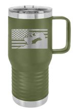 Load image into Gallery viewer, Jeep Flag 2 Laser Engraved Mug (Etched)
