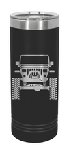 Load image into Gallery viewer, Jeep YJ Laser Engraved Skinny Tumbler (Etched)
