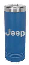 Load image into Gallery viewer, Jeep Laser Engraved Skinny Tumbler (Etched)
