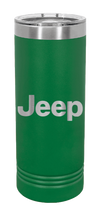 Load image into Gallery viewer, Jeep Laser Engraved Skinny Tumbler (Etched)
