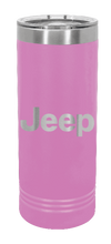 Load image into Gallery viewer, Jeep Laser Engraved Skinny Tumbler (Etched)
