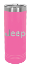 Load image into Gallery viewer, Jeep Laser Engraved Skinny Tumbler (Etched)
