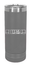 Load image into Gallery viewer, XJ Grill with Mountain Laser Engraved Skinny Tumbler (Etched)
