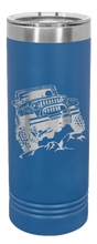 Load image into Gallery viewer, TJ Crawler Laser Engraved Skinny Tumbler (Etched)
