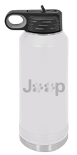 Load image into Gallery viewer, Jeep Paws Laser Engraved Water Bottle (Etched)
