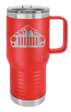 Load image into Gallery viewer, Jeep JK Mountains Laser Engraved Mug (Etched)
