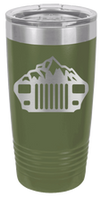 Load image into Gallery viewer, YJ Mountains Grill Laser Engraved Tumbler
