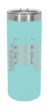 Load image into Gallery viewer, Jeep JK Laser Engraved Skinny Tumbler (Etched)
