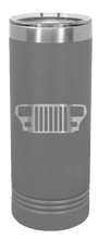 Load image into Gallery viewer, YJ Grill Laser Engraved Skinny Tumbler (Etched)
