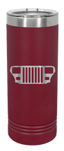 Load image into Gallery viewer, YJ Grill Laser Engraved Skinny Tumbler (Etched)
