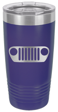 Load image into Gallery viewer, TJ Jeep Grill  Laser Engraved Tumbler (Etched)
