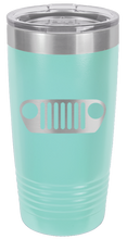 Load image into Gallery viewer, TJ Jeep Grill  Laser Engraved Tumbler (Etched)
