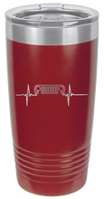 Load image into Gallery viewer, JK Jeep Grill Heartbeat Laser Engraved Tumbler (Etched)
