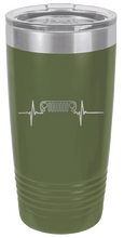 Load image into Gallery viewer, JK Jeep Grill Heartbeat Laser Engraved Tumbler (Etched)
