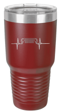 Load image into Gallery viewer, JK Jeep Grill Heartbeat Laser Engraved Tumbler (Etched)
