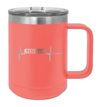 Load image into Gallery viewer, ZJ Heartbeat Grill Laser Engraved Mug (Etched)
