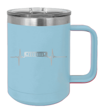 Load image into Gallery viewer, ZJ Heartbeat Grill Laser Engraved Mug (Etched)
