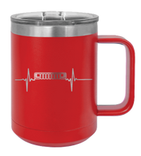 Load image into Gallery viewer, ZJ Heartbeat Grill Laser Engraved Mug (Etched)
