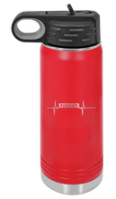 Load image into Gallery viewer, ZJ Jeep Grill Heartbeat Laser Engraved Water Bottle (Etched)
