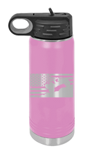 Load image into Gallery viewer, Jeep Flag 2 Laser Engraved Water Bottle (Etched)
