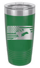 Load image into Gallery viewer, Jeep Flag 2 Laser Engraved Tumbler (Etched)
