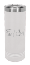 Load image into Gallery viewer, Fish On Laser Engraved Skinny Tumbler (Etched)
