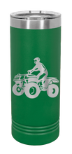 Load image into Gallery viewer, 4Wheeler Laser Engraved Skinny Tumbler (Etched)
