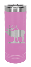 Load image into Gallery viewer, Elk 2 Laser Engraved Skinny Tumbler (Etched)
